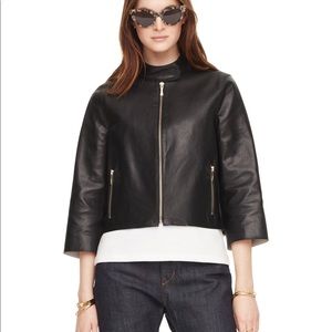 Kate Spade leather jacket. Size 4.